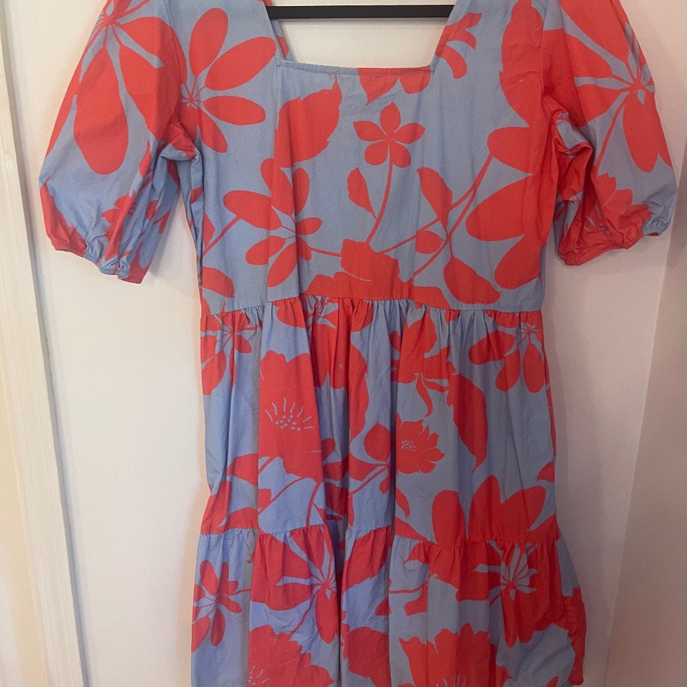 BLUE/BERRY Summer Dress